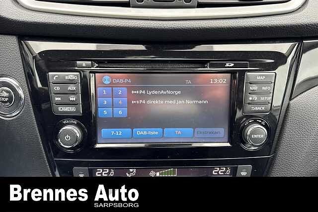 Nissan Qashqai 1. 2DIG-T Tekna Aut. DAB+/Navi/Isofix/Cruise/LED