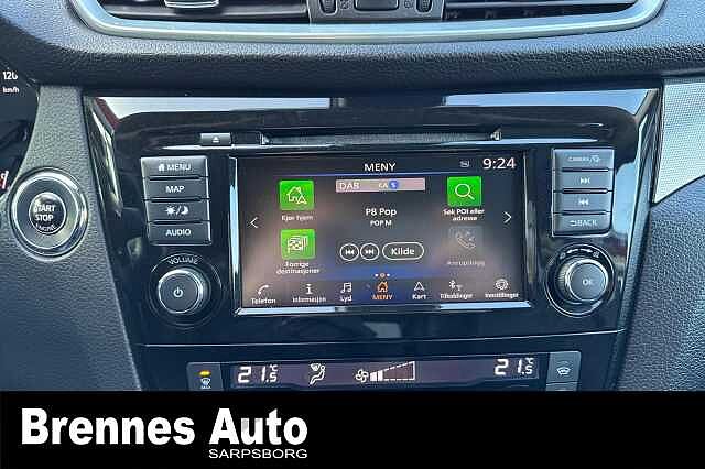 Nissan Qashqai Webasto/ Hengerfeste/360Kamera/Oppvarmet frontrute/++