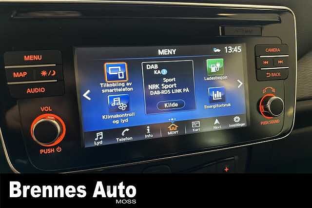 Nissan LEAF DAB/Navi/Ryggekamera