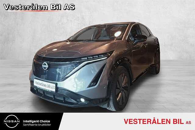 Nissan ARIYA 87Kwh, EVOLVE 535km(WLTP), Nappa Skinn, 22Kwh lader++