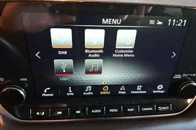 Nissan Qashqai DIG-T XTRONIC, Tekna, HUD, ACC, BT, DAB, Ratt-varme+++