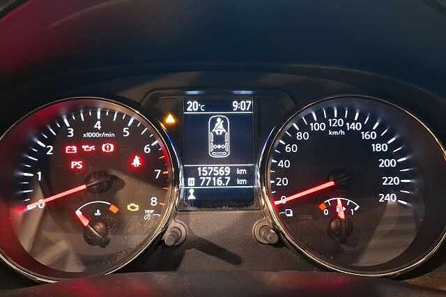 Nissan Qashqai Bensin, 1-Eier, Manuell, el-vindu, el-speil, Krok