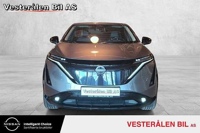 Nissan ARIYA 87Kwh, EVOLVE 535km(WLTP), Nappa Skinn, 22Kwh lader++